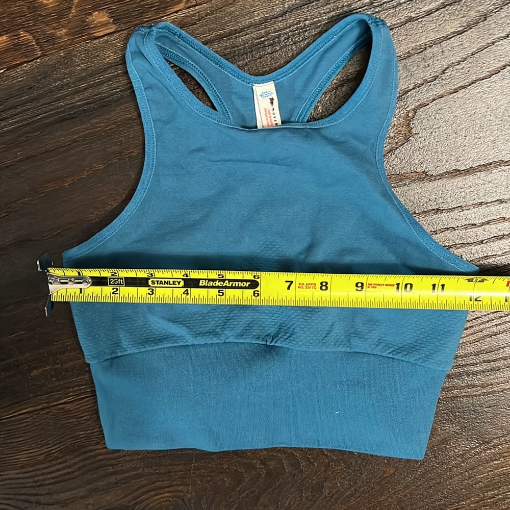 FP Movement Every Single Time Bra in Blue Teal - Picture 8 of 9